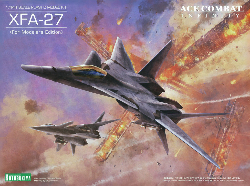 コトブキヤ1/144 XFA-27(ACE COMBAT INFINITY) 1/144 ACE COMBAT INFINITY - XFA-27 Plastic Model(Released)