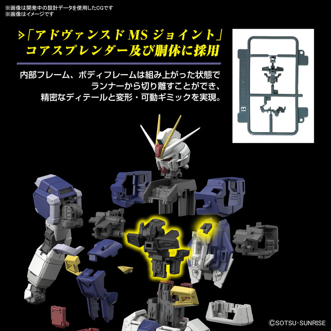 Option Parts Set Gunpla 01 (Aile Striker) - Compatible with Entry Grad - De Toyz