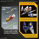 BANDAI GUNPLA SD Gundam EX-Standard Wing Gundam Zero 018 g vue complementaire