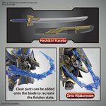 BANDAI GUNPLA SDW Heroes Nobunaga Gundam Epyon Dark Mask Ver. 13 g vue complementaire