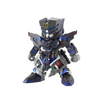 BANDAI GUNPLA SDW Heroes Verde Buster Team Member 12 b fond blanc