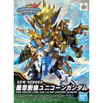 BANDAI GUNPLA SDW Heroes Long Zun Liu Bei Unicorn Gundam 17 a boite