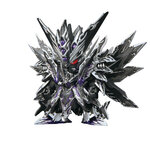 BANDAI GUNPLA SDW Heroes Dominant Superior Darkness Dragon 32 b fond blanc