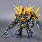 BANDAI GUNPLA Cross Silhouette Unicorn Gundam 02 Banshee (Destroy Mode) & Banshee Norn Parts Set m vue complementaire
