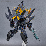 BANDAI GUNPLA Cross Silhouette Unicorn Gundam 02 Banshee (Destroy Mode) & Banshee Norn Parts Set j vue complementaire