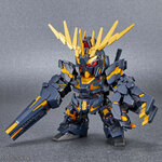 BANDAI GUNPLA Cross Silhouette Unicorn Gundam 02 Banshee (Destroy Mode) & Banshee Norn Parts Set d vue promotionnelle