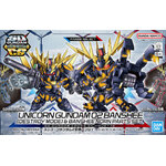 BANDAI GUNPLA Cross Silhouette Unicorn Gundam 02 Banshee (Destroy Mode) & Banshee Norn Parts Set a boite