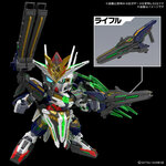 BANDAI GUNPLA SDW Heroes Captain Qan[T] GF 38 f vue complementaire