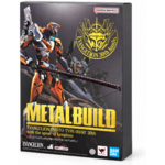 BANDAI Neon Genesis Evangelion figurine Diecast Metal Build Eva Test Type-00 30th with the Spear of Longinus 22 cm Box Art