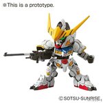 BANDAI GUNPLA SD Gundam EX-Standard Gundam Barbatos 010 e vue complementaire