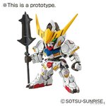 BANDAI GUNPLA SD Gundam EX-Standard Gundam Barbatos 010 g vue complementaire