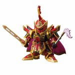BANDAI GUNPLA BB Yuan Shao Bawoo & Yuxi 409 b fond blanc