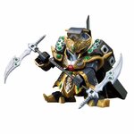 BANDAI GUNPLA BB Yuan Shu Zssa & Tiankaizhuang 408 b fond blanc