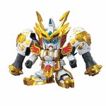 BANDAI GUNPLA BB Sun Ce Physalis Gundam 349 b fond blanc