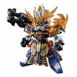 BANDAI GUNPLA Sangoku Soketsuden Taishi Ci Duel Gundam 19 b fond blanc