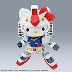 BANDAI GUNPLA SD EX-Standard Hello Kitty / RX-78-2 Gundam i vue complementaire