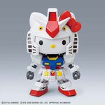 BANDAI GUNPLA SD EX-Standard Hello Kitty / RX-78-2 Gundam j vue complementaire