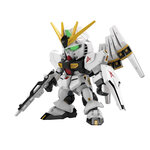 BANDAI GUNPLA SD Gundam EX-Standard Nu Gundam 016 b fond blanc