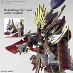 BANDAI GUNPLA SDW Heroes Nobunaga Gundam Epyon 02 h vue complementaire