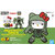 BANDAI GUNPLA Cross Silhouette Hello Kitty / Zaku II a boite