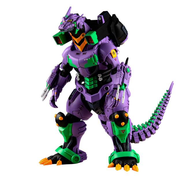 AOSHIMA GODZILLA VS EVANGELION MAQUETTE TYPE-3 KIRYU EVA UNIT-01