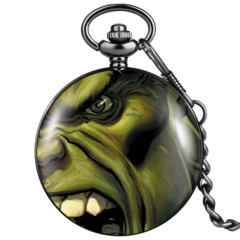 Boule-aga-ante-Anime-Comic-Cosplay-Quartz-Pocket-Watch-Ketchum-JOBlack-Smooth-Watches-Collectibles-Gifts-for