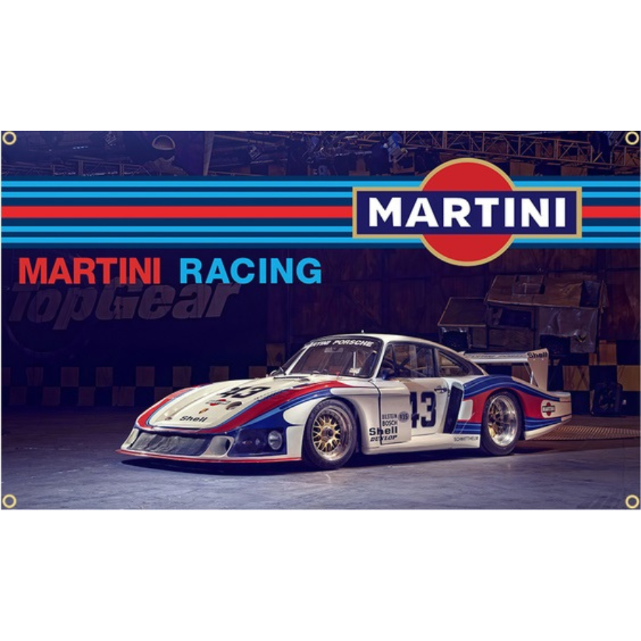 Bannière Porsche 935 Martini