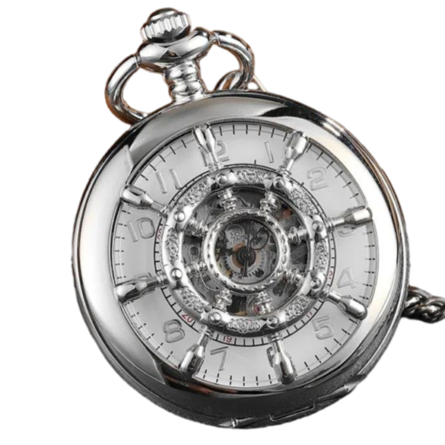 Montre gousset M canique Barre de Bateaux Montre Montre a