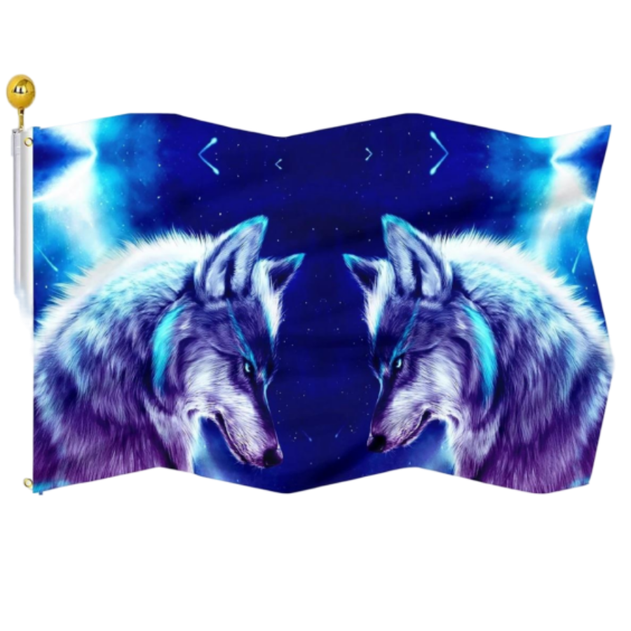 Drapeau Loups