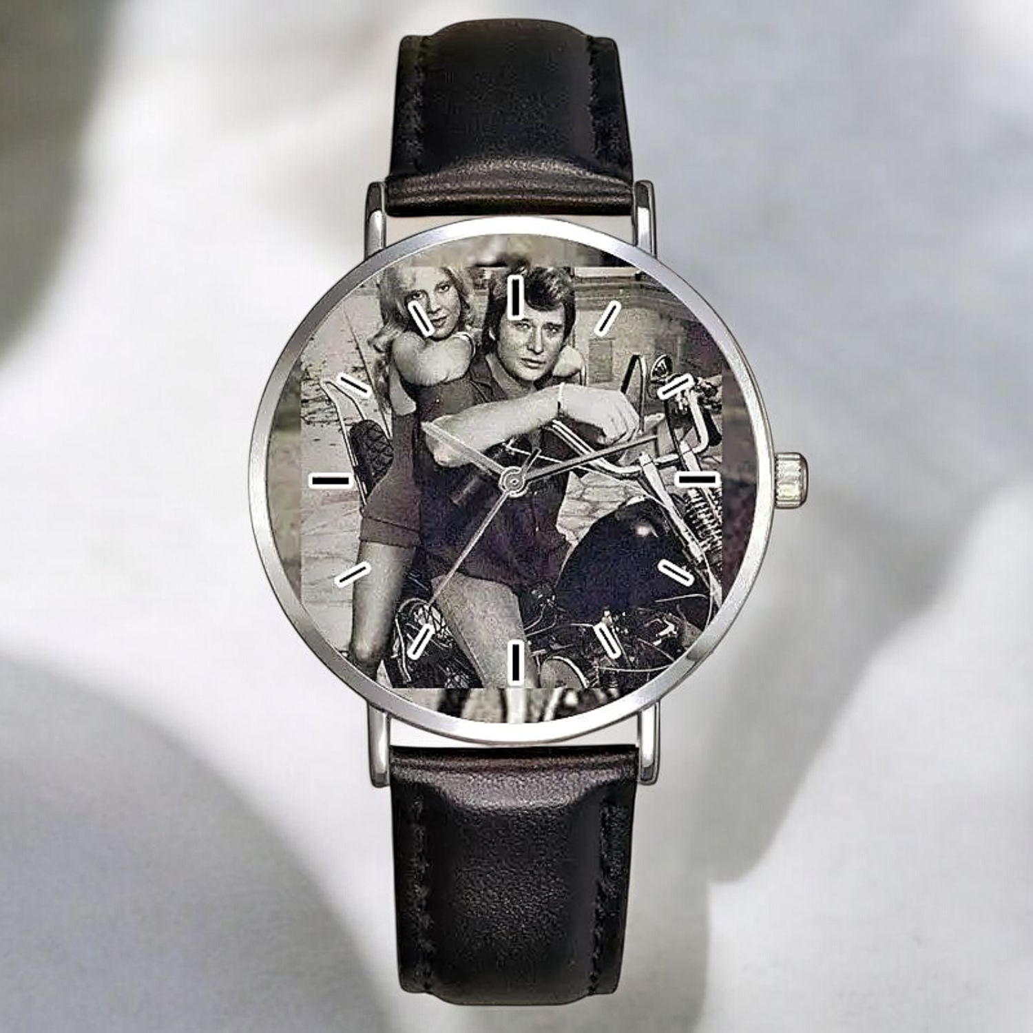 Montre Johnny HALLYDAY et Sylvie Vartan