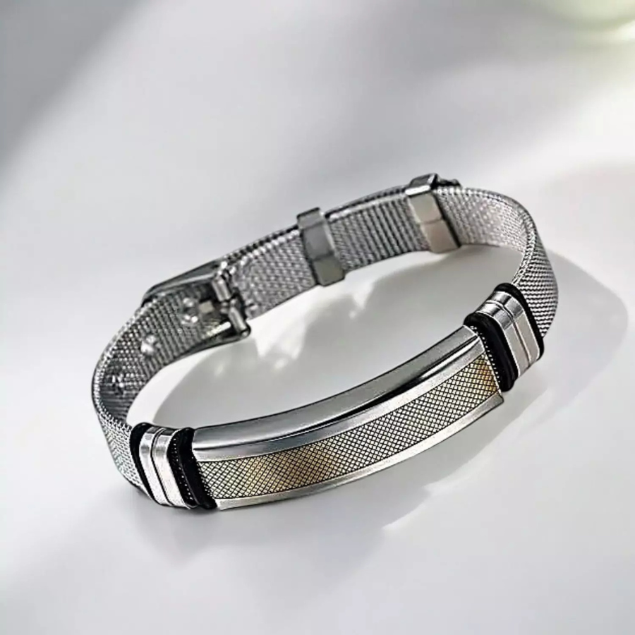 Bracelet Homme Acier Inoxydable