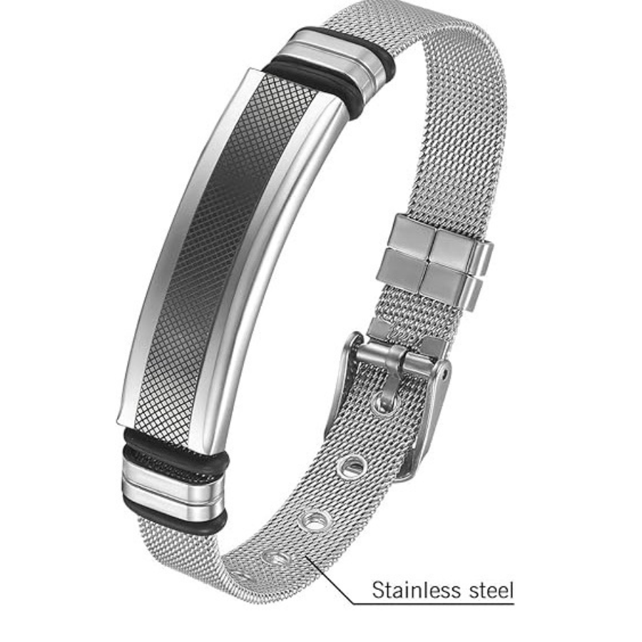 Bracelet Homme Acier Inoxydable