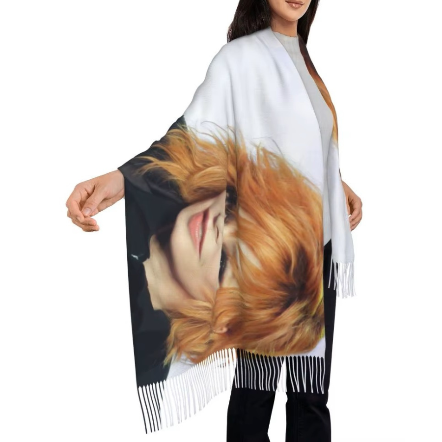 Écharpe Portrait Mylène Farmer