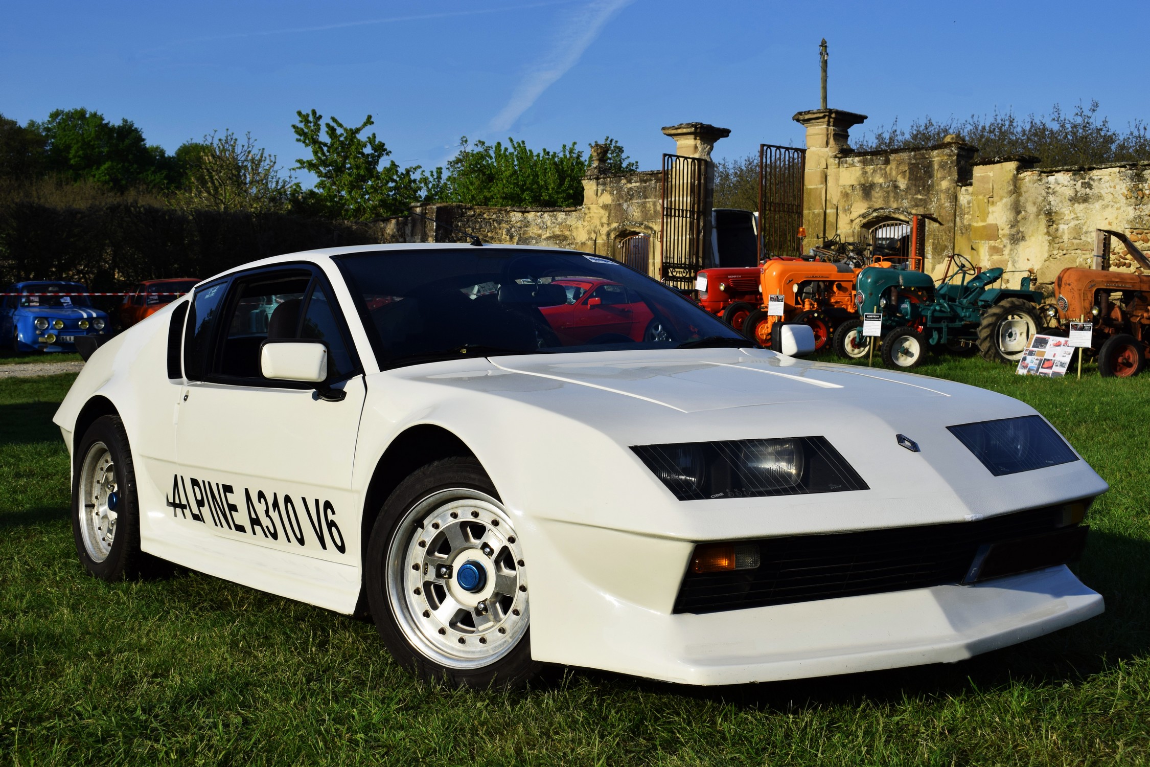 alpine blanche A310 V6