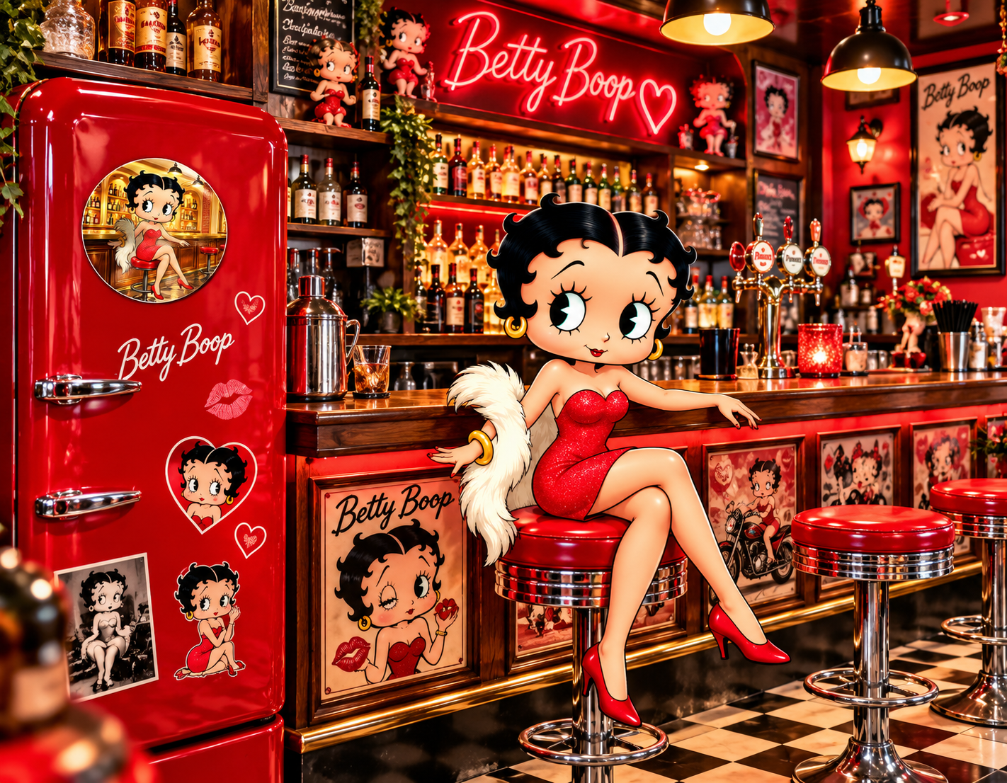 Betty Boop Pin-UP C