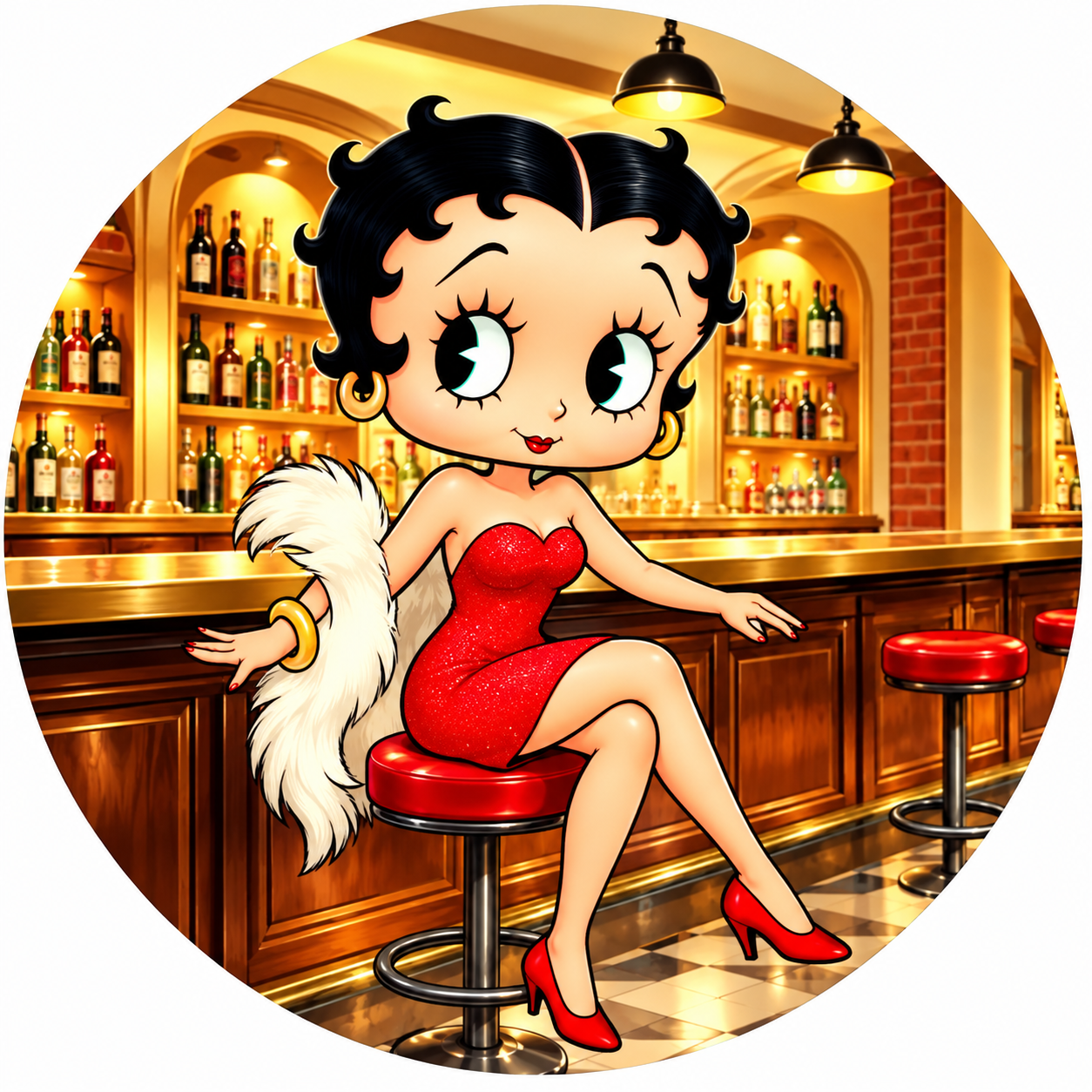 Betty Boop Pin-UP