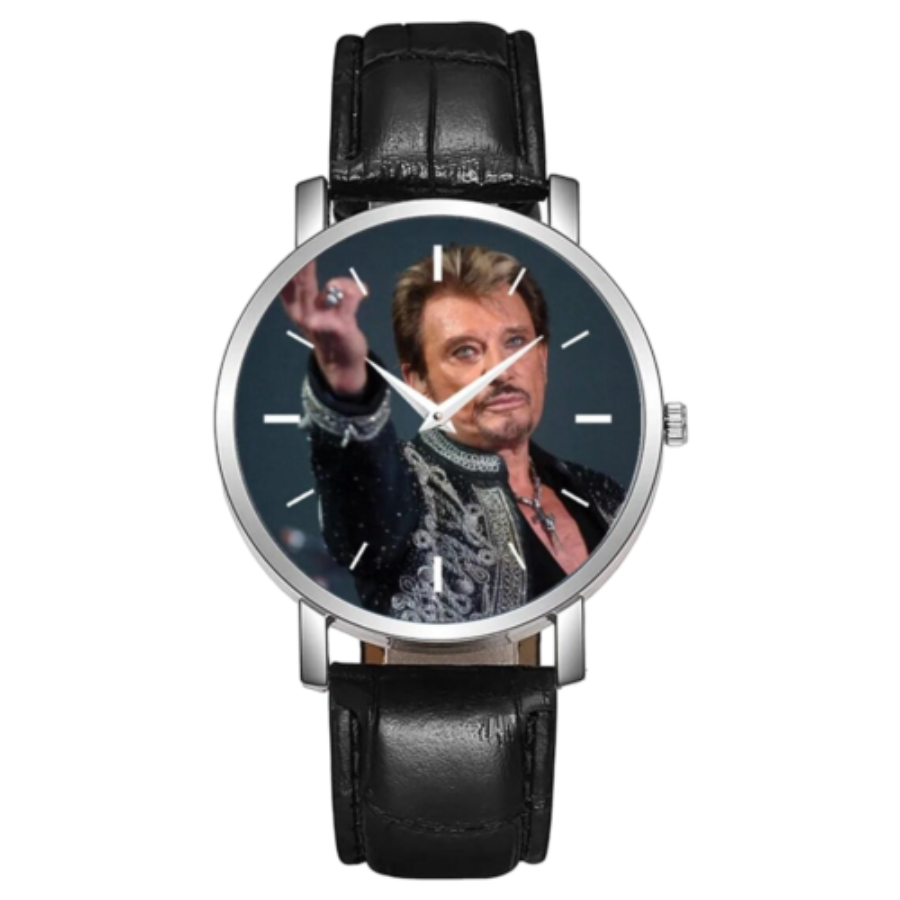 montre johnny hallyday main lever