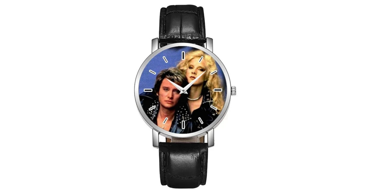 Montre Bracelet Johnny Hallyday - Édition Collector Unisexe Adulte, Neuf Avec étiquettes