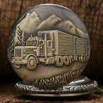 Montre-quartz-vintage-en-bronze-pour-hommes-et-femmes-motif-de-camion-de-voiture-3D-montre