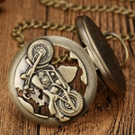 Montre-De-poche-Quartz-en-Bronze-creux-Antique-motif-3D-pour-moto-autov-lo-collier-pendentif