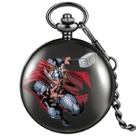 Boule-aga-ante-Anime-Comic-Cosplay-Quartz-Pocket-Watch-Ketchum-JOBlack-Smooth-Watches-Collectibles-Gifts-for