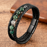 Bracelets-multicouches-en-cuir-pour-hommes-et-femmes-bijoux-tendance-9-styles-pierre-ronde-8mm-Bracelets