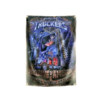 Drapeau Vintage Camionneurs Américains