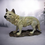 Figurine Loup en résine