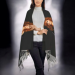 Châle Imprimé Mylène Farmer