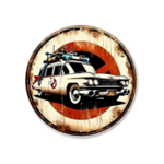 Magnet Vintage Métal Ghostbusters