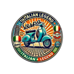 Scooter Vespa Magnet Frigo