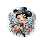 Betty Boop Ange Magnet Décorative