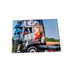 Renaud Séchan avec Portrait Camion Personnalisé.