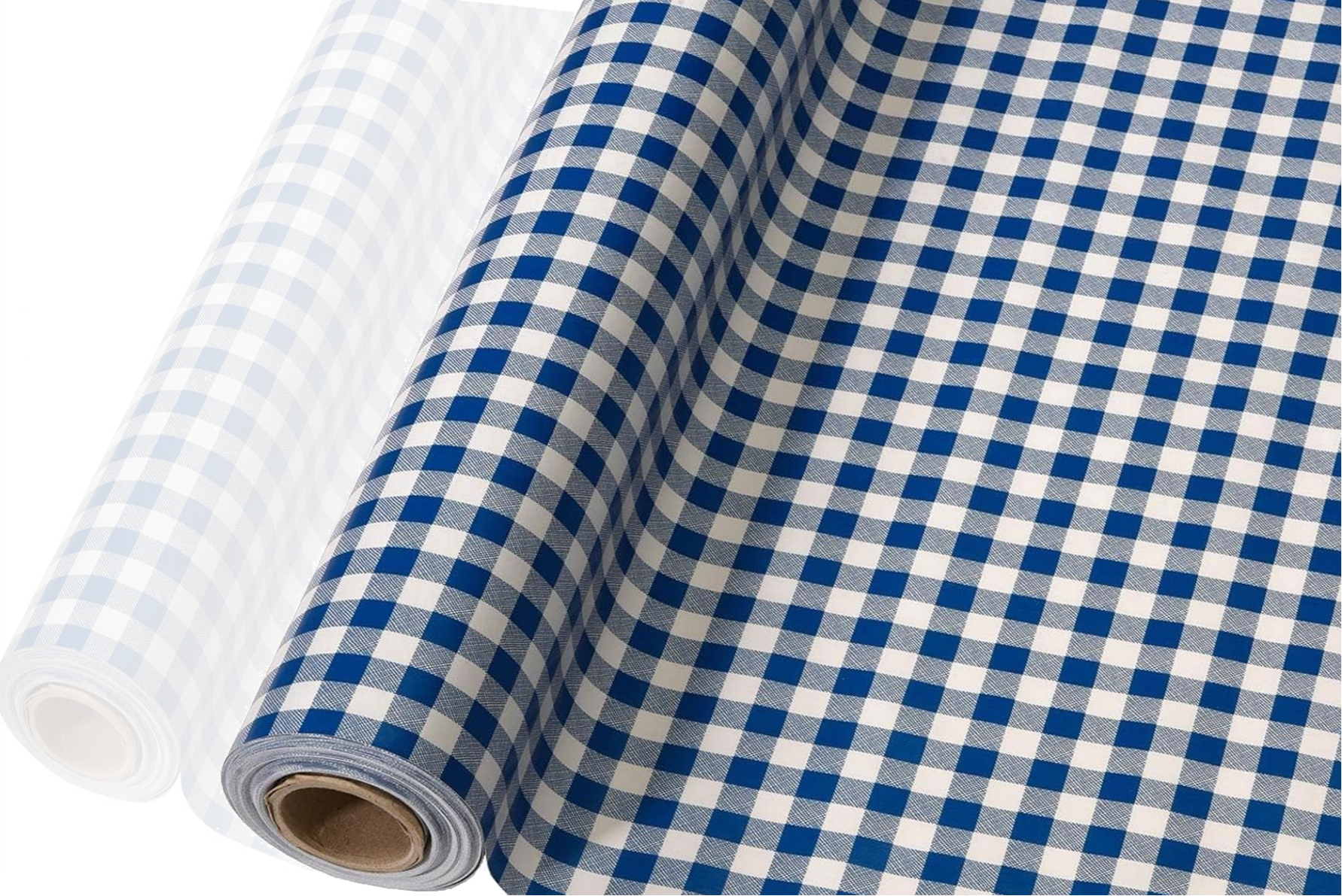 ROULEAU DE TOILE CIR2R DE 20 METRES VICHY BLEU
